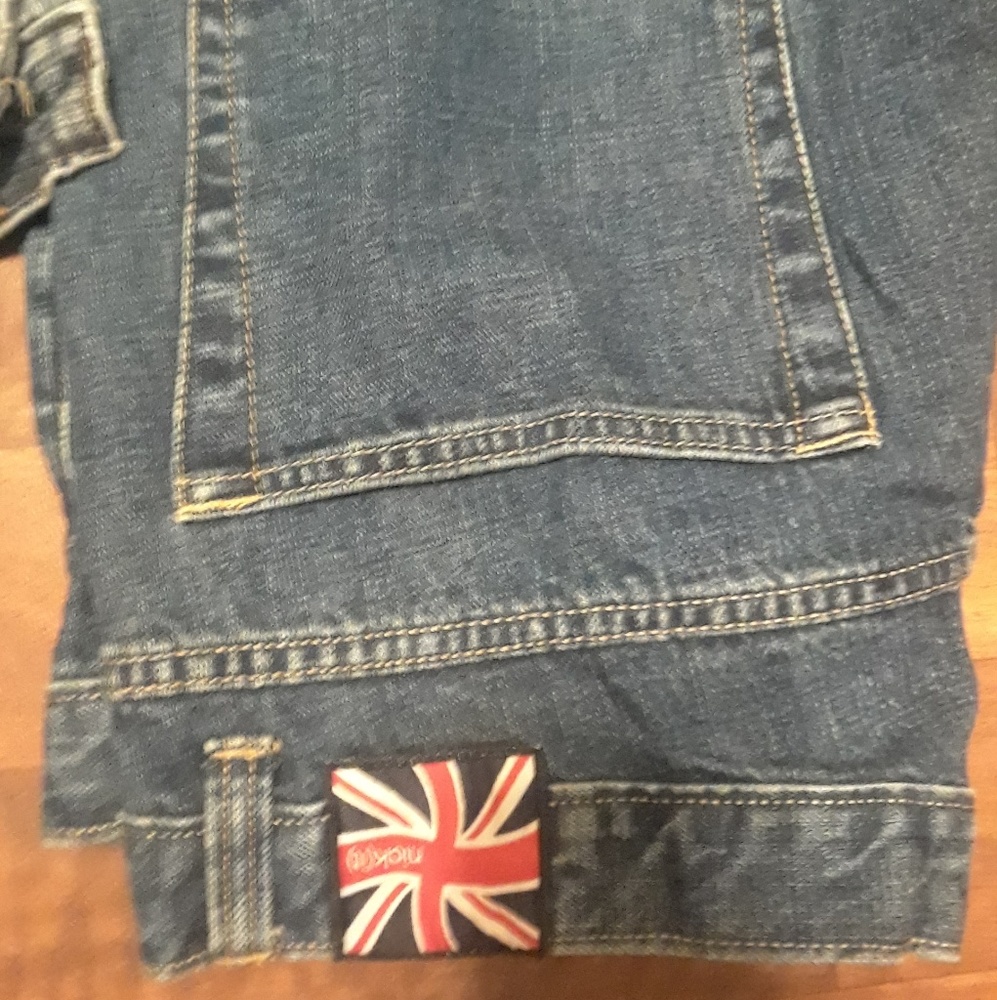 4 pair, British jeans relaxed boot 34 × 32 new